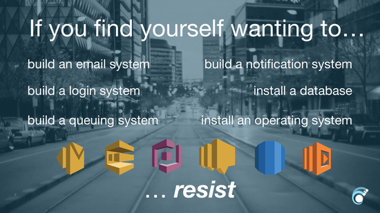 Leverage AWS Managed Services